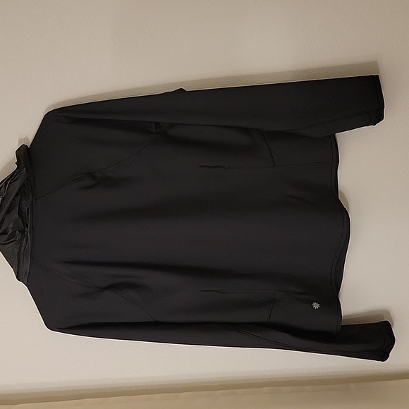 Athleta Interval Jacket With Powermove Fabric. NWT. Black XL Removable Hood - Picture 13 of 15